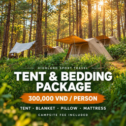 SUN Forest Tent & Bedding Package